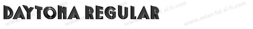 Daytona Regular字体转换